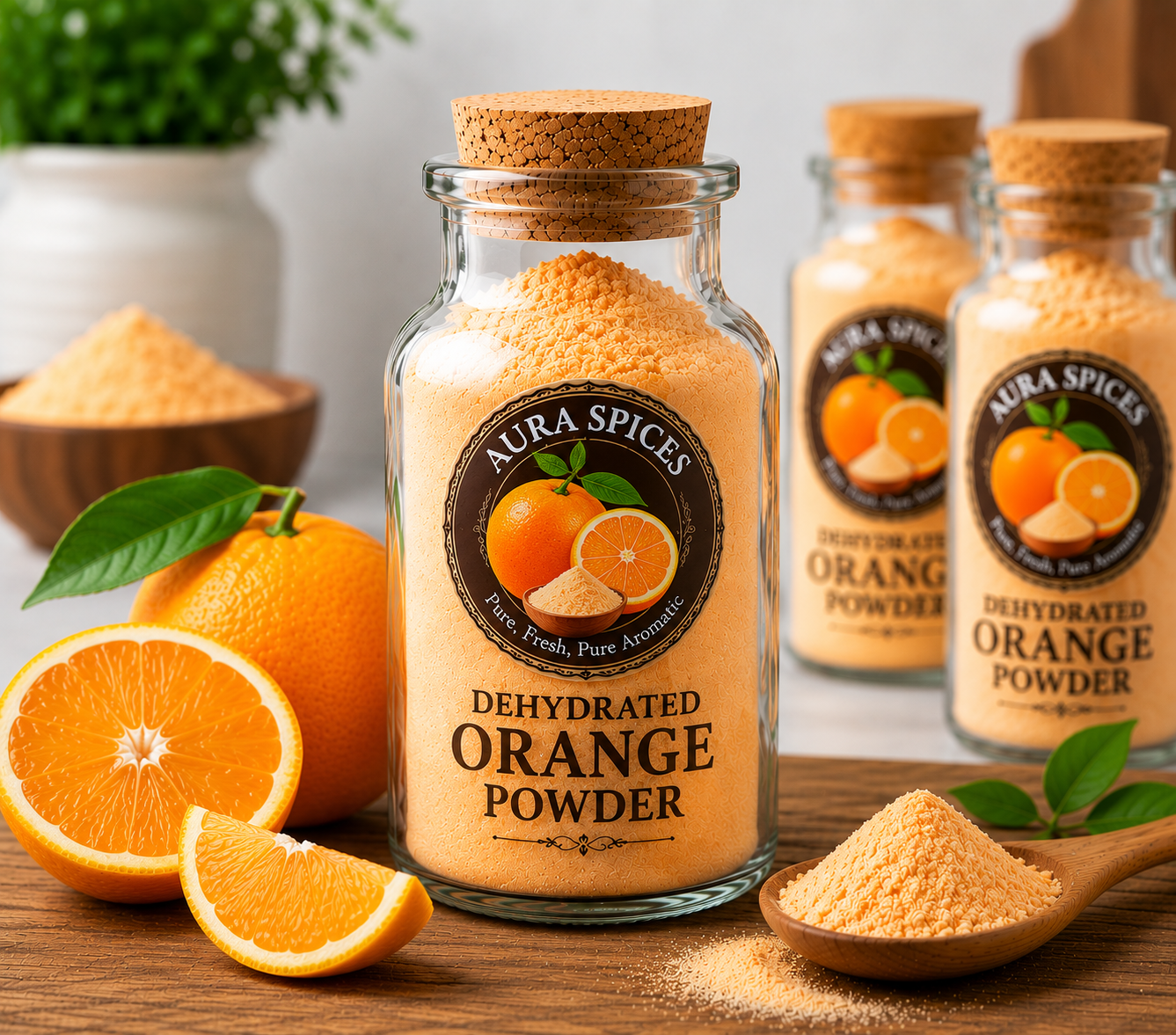 Dehydrated Orange Powder
